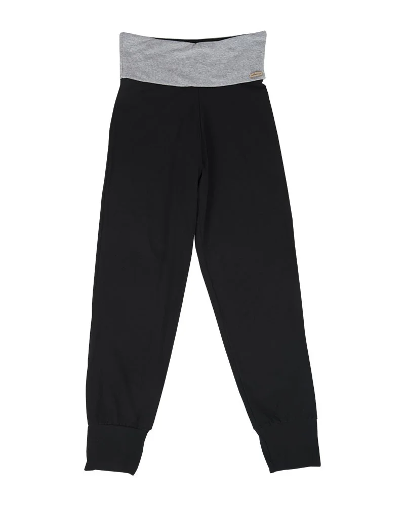 Pantaloni Yoga con fascia in cotone organico