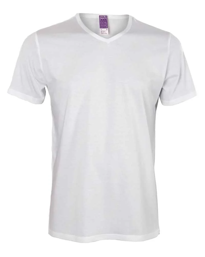 Dean - V-shirt in 100% Cotone organico