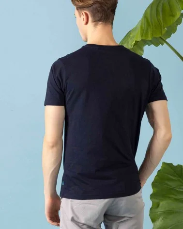 T-Shirt Scollo a V in 100% Cotone Biologico