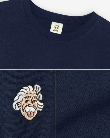 Einstein - T-shirt MC in 100% Cotone Biologico